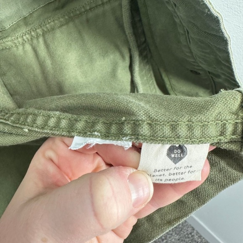 Madewell Olive Green Utility Jacket - Picture 8 of 9